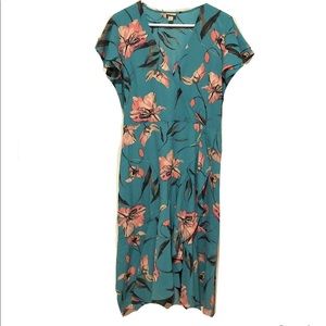 A New Day Floral Layered Maxi Dress Large
